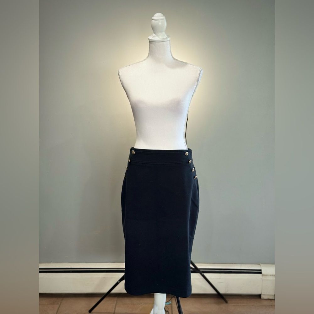 SALE! Black New York & Co Pencil Skirt Size 6 VGUC